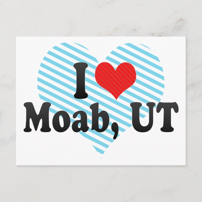Ich Liebe Moab, ABER Postkarte (Vorderseite)
