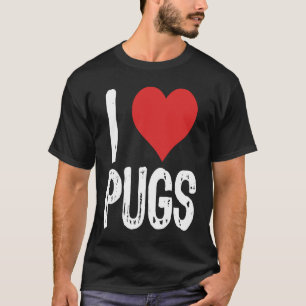 Ich liebe Möpse T-Shirt
