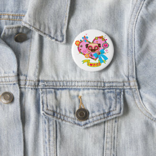 Ich Liebe Möpsen! Button