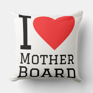 Ich liebe Motherboard Kissen