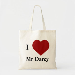 Ich liebe Mr Darcy Tragetasche