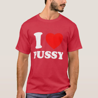 Ich liebe Muschi Ich liebe Muschi Retro Kawaii Edg T-Shirt
