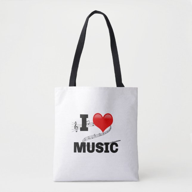 Ich liebe Musik, beliebt Design (Vorderseite)