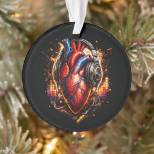Ich liebe Musik Ornament