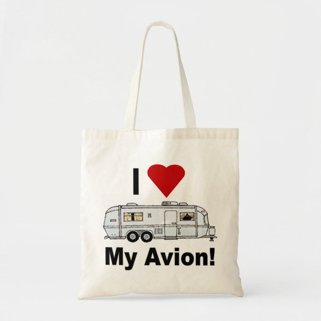 Ich liebe My Avion-fullrig Tragetasche (Vorne)