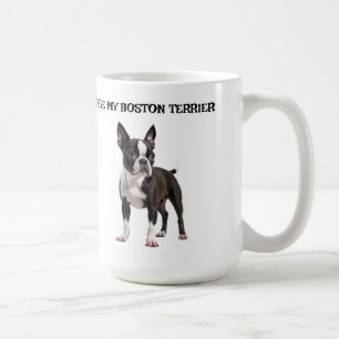 Ich Liebe My Boston Terrier Kaffeetasse