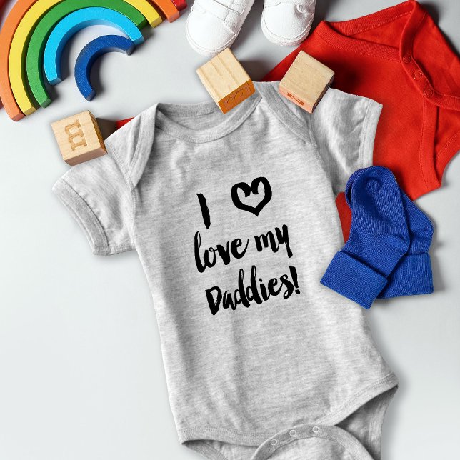 Ich Liebe My Daddies Baby Gay Vaters Strampler (Von Creator hochgeladen)
