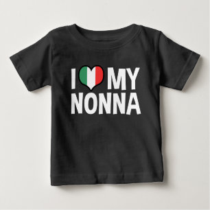 Ich Liebe My Nonna Baby T-shirt