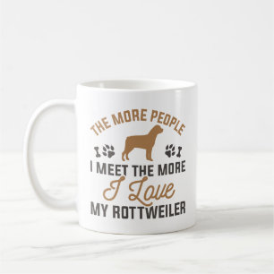 Ich Liebe My Rottweiler Kaffeetasse