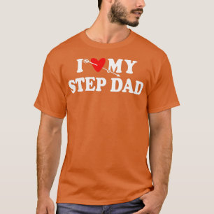 Ich Liebe My Step Vater mit Herzklopfen für Son Ki T-Shirt