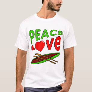 Ich Liebe nach Kanu T-Shirt