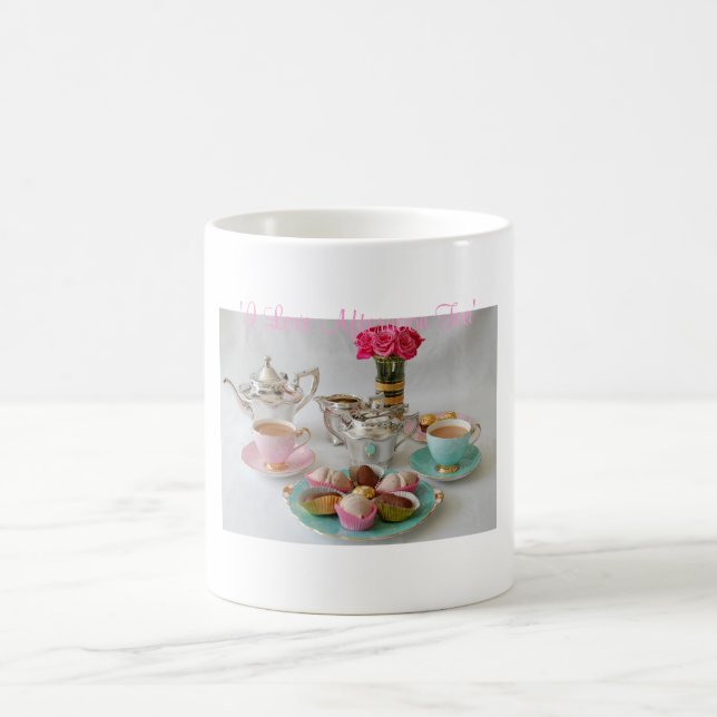 "Ich Liebe-Nachmittags-Tee-" Tasse (Mittel)