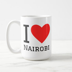 Ich liebe Nairobi Kaffeetasse