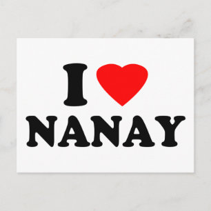 Ich liebe Nanay Postkarte