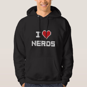 Ich liebe Nerds Hoodie
