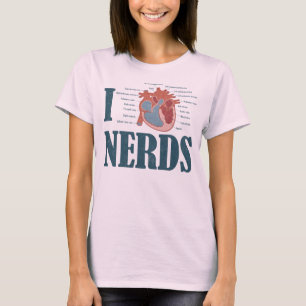 Ich liebe NERDS T-Shirt