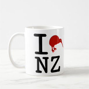 Ich liebe Neuseeland Kaffeetasse