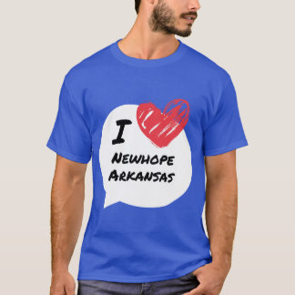 Ich liebe Newhope Arkansas T-Shirt