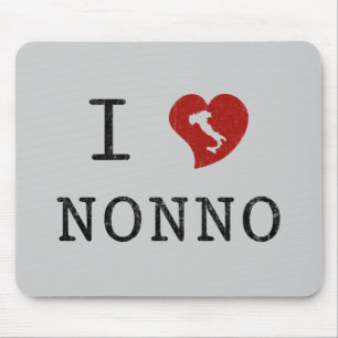 Ich liebe Nonno-Mauspad Mousepad