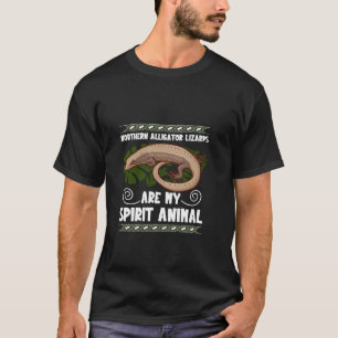 Ich liebe Nördliche Alligator-Echsen T-Shirt