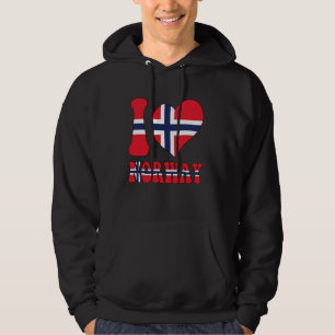 Ich Liebe, Norwegen sei stolz auf seine Coole norw Hoodie