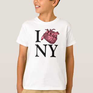 Ich Liebe NY mit anatomisch korrektem T - Shirt