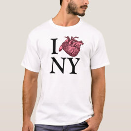 Ich Liebe NY mit anatomisch korrektem T - Shirt