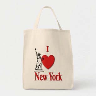 Ich liebe NY Tragetasche