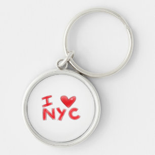 Ich liebe NYC Classic Schlüsselanhänger
