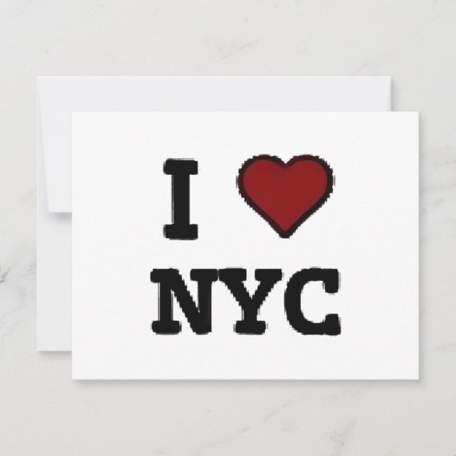Ich liebe NYC Herz (Vorderseite)