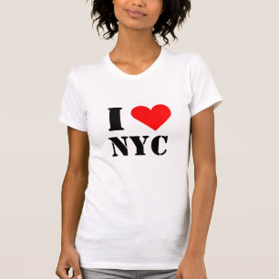 Ich liebe NYC Herz T-Shirt