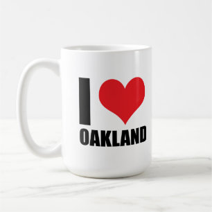 Ich liebe Oakland Kaffeetasse