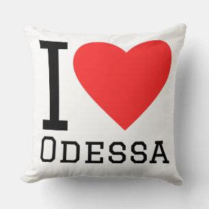 Ich liebe Odessa Kissen