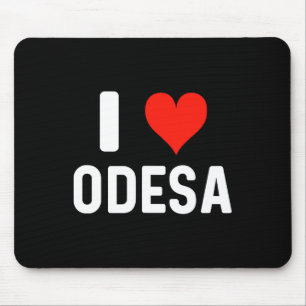 Ich liebe Odessa Ukraine - Liebe - Reise Urlaub Mousepad