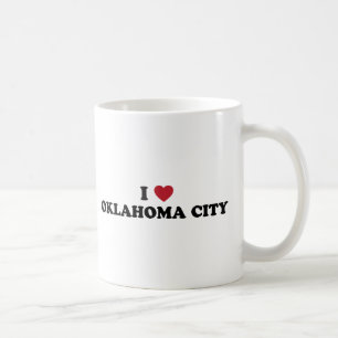 Ich liebe Oklahoma City Tasse