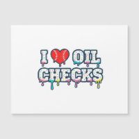Ich liebe Ölchecks Lustiger Auto-Mechaniker Männer