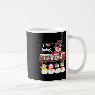 Ich Liebe Oma Snowman Weihnachtsfamilie Weihnachte Kaffeetasse