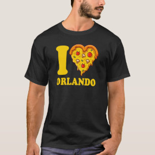 Ich liebe Orlando Florida Pizza Ich liebe Orlando  T-Shirt