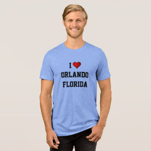 ICH LIEBE ORLANDO, FLORIDA Tri-Blend SHIRT