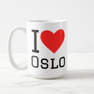 Ich liebe Oslo Kaffeetasse