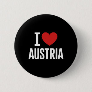 Ich liebe Österreich Österreich Skifahren Österrei Button