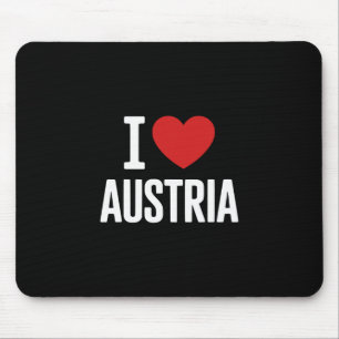 Ich liebe Österreich Österreich Skifahren Österrei Mousepad