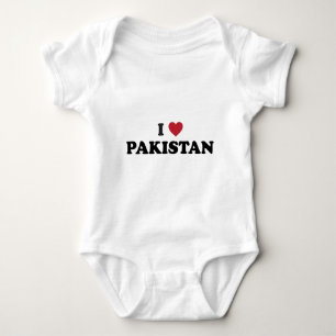 Ich liebe Pakistan Baby Strampler
