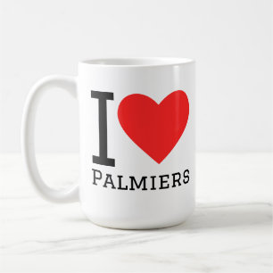 Ich liebe Palmiers Kaffeetasse
