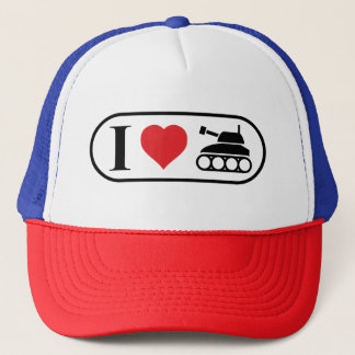 Ich liebe Panzer - I Love Tanks - Trucker Cap Truckerkappe