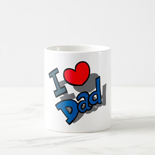 Ich liebe Papa Kaffeetasse (Von Creator hochgeladen)