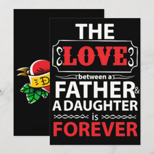 Ich liebe Papa Tattoo Perfektes Vatertagsgeschenk Feiertagskarte