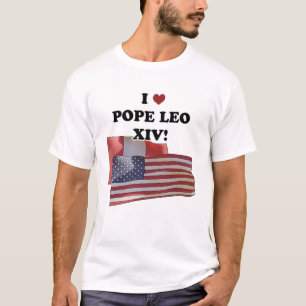 Ich Liebe Papst Leo XIV! T-Shirt