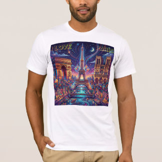 ICH LIEBE PARIS DESIGN T-Shirt