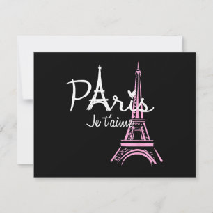 Ich liebe Paris Eiffelturm Frankreich Französische